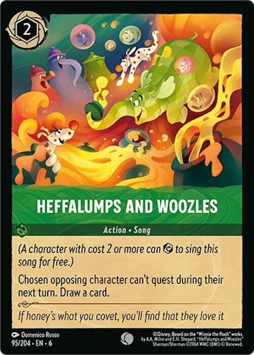 Heffalumps and Woozles (95/204) [Azurite Sea] | The CG Realm