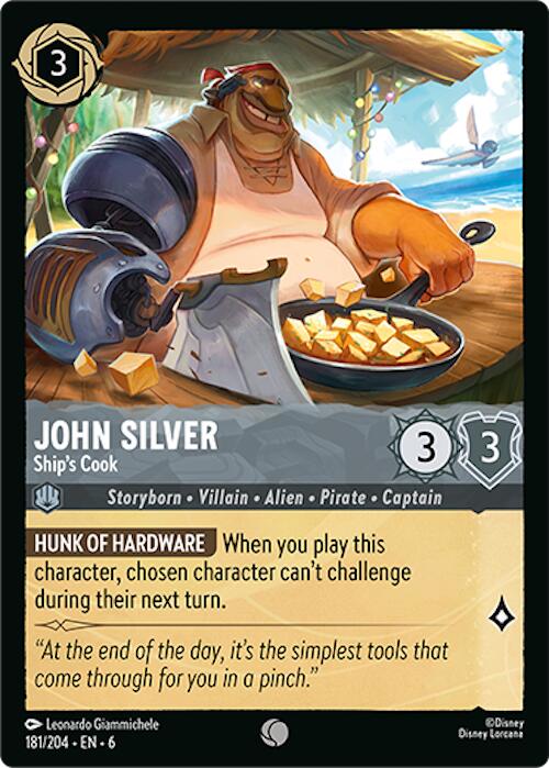 John Silver - Ship's Cook (181/204) [Azurite Sea] | The CG Realm