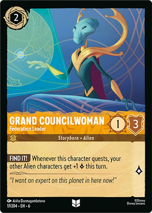 Grand Councilwoman - Federation Leader (17/204) [Azurite Sea] | The CG Realm