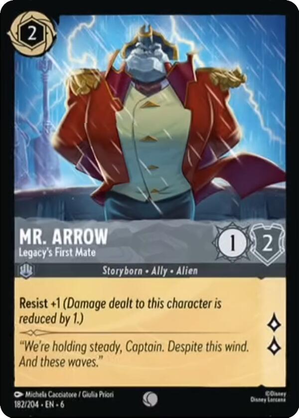 Mr. Arrow - Legacy's First Mate (182/204) [Azurite Sea] | The CG Realm