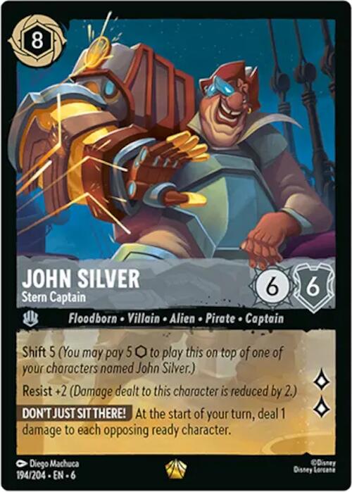 John Silver - Stern Captain (194/204) [Azurite Sea] | The CG Realm