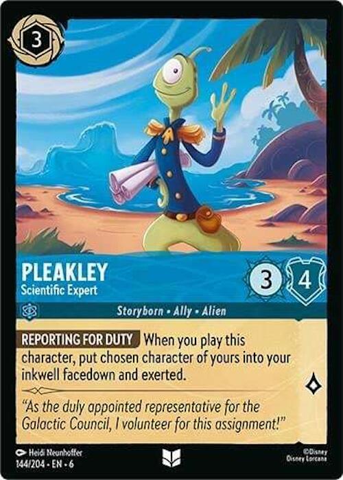 Pleakley - Scientific Expert (144/204) [Azurite Sea] | The CG Realm