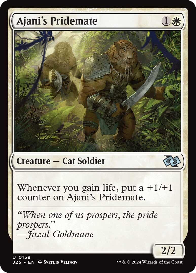 Ajani's Pridemate [Foundations Jumpstart] | The CG Realm