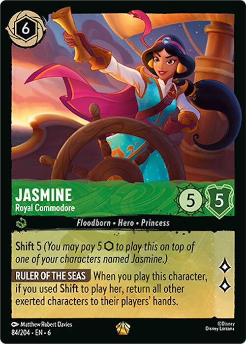 Jasmine - Royal Commodore (84/204) [Azurite Sea] | The CG Realm