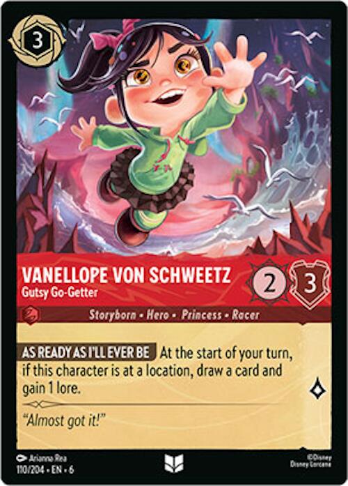 Vanellope von Schweetz - Gutsy Go-Getter (110/204) [Azurite Sea] | The CG Realm