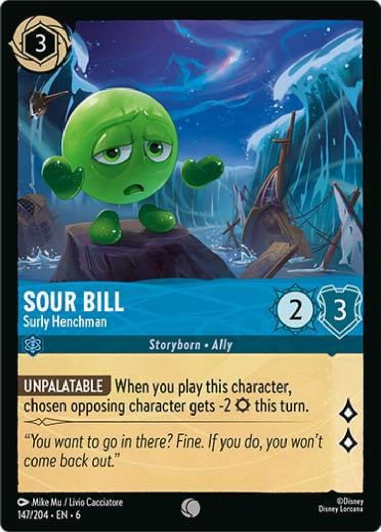 Sour Bill - Surly Henchman (147/204) [Azurite Sea] | The CG Realm