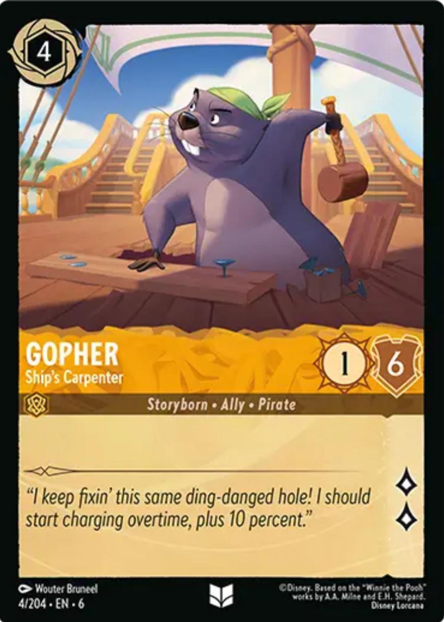 Gopher - Ship's Carpenter (4/204) [Azurite Sea] | The CG Realm