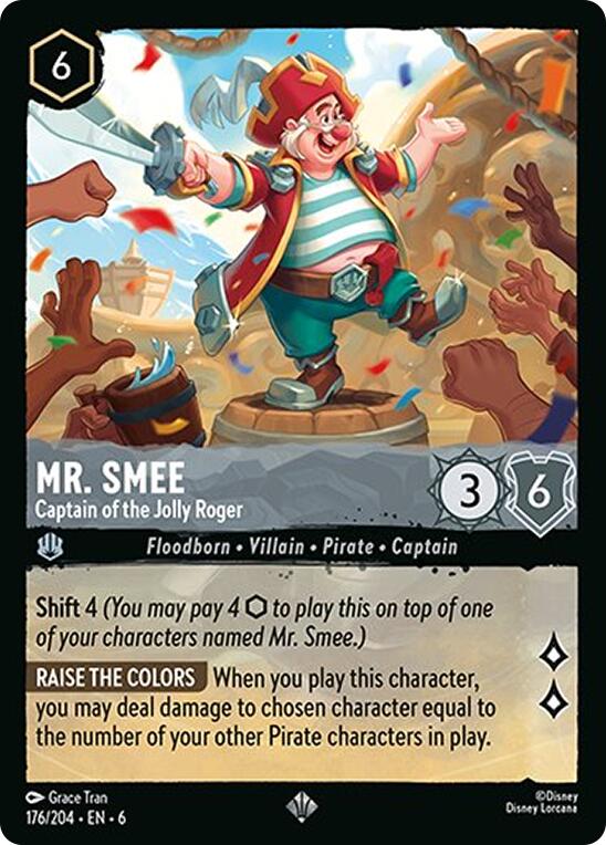 Mr. Smee - Captain of the Jolly Roger (176/204) [Azurite Sea] | The CG Realm