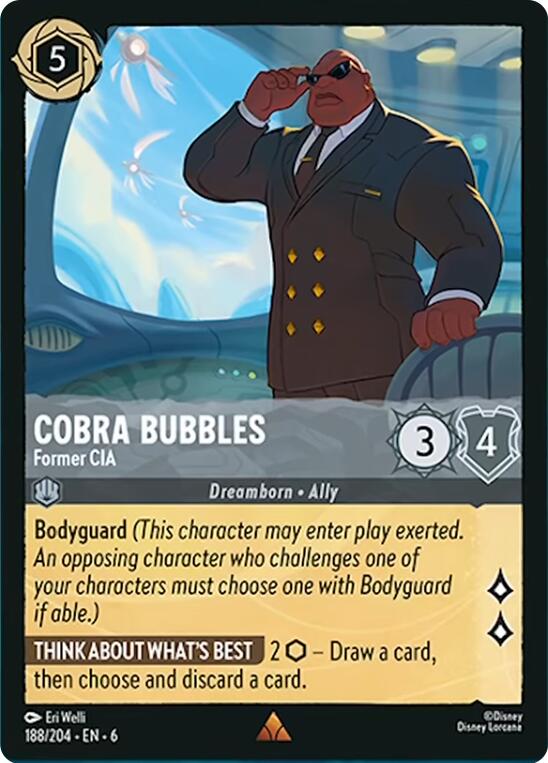 Cobra Bubbles - Former CIA (188/204) [Azurite Sea] | The CG Realm