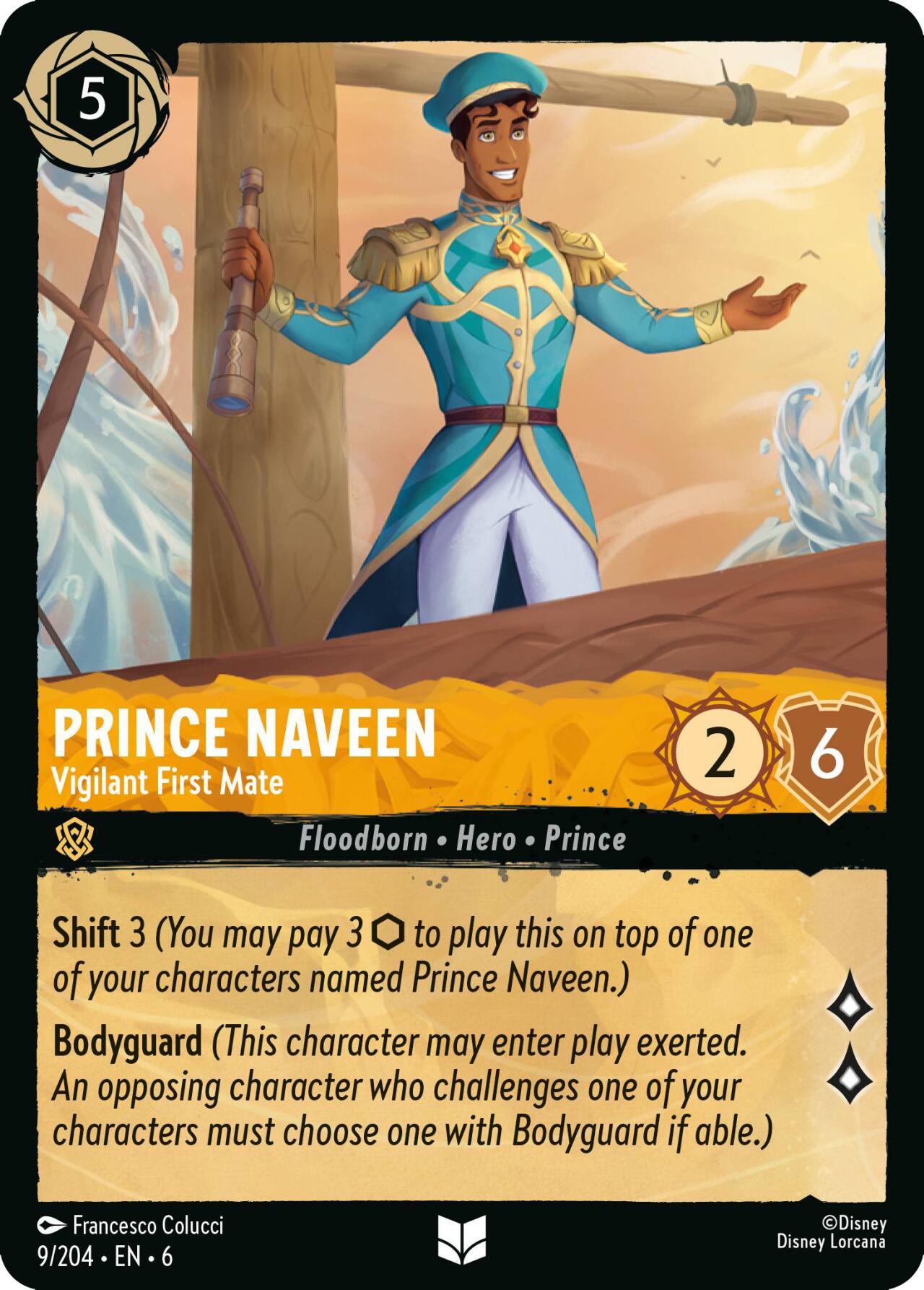 Prince Naveen - Vigilant First Mate (9/204) [Azurite Sea] | The CG Realm