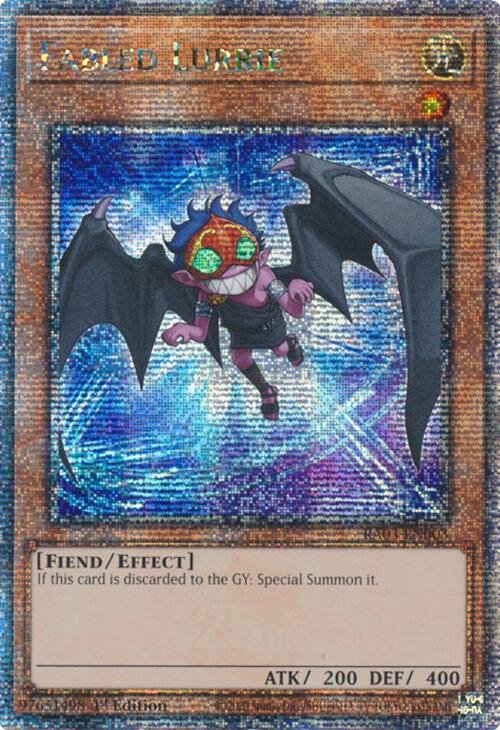 Fabled Lurrie (Quarter Century Secret Rare) [RA03-EN003] Quarter Century Secret Rare | The CG Realm