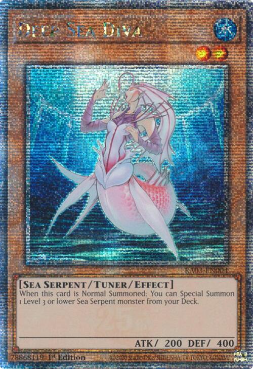 Deep Sea Diva (Quarter Century Secret Rare) [RA03-EN004] Quarter Century Secret Rare | The CG Realm