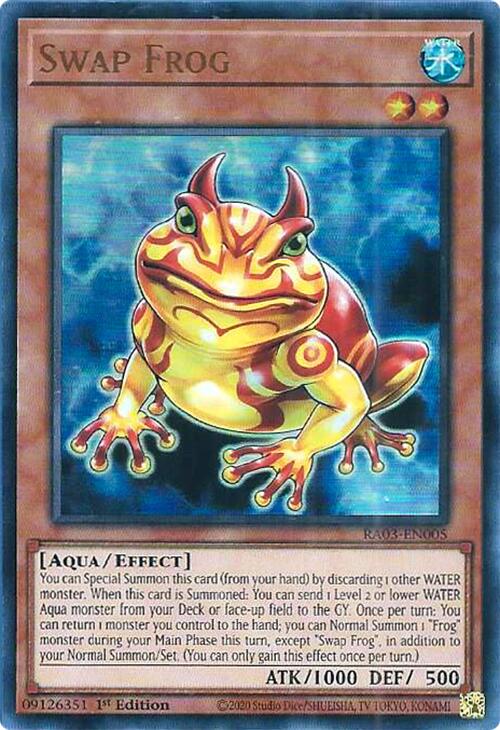 Swap Frog (UR) [RA03-EN005] Ultra Rare | The CG Realm