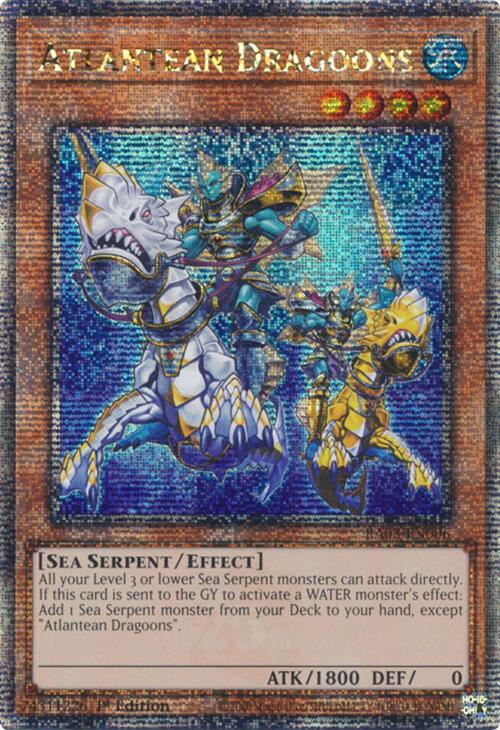 Atlantean Dragoons (Quarter Century Secret Rare) [RA03-EN006] Quarter Century Secret Rare | The CG Realm