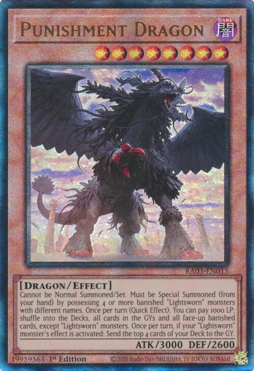 Punishment Dragon (UTR) [RA03-EN015] Prismatic Ultimate Rare | The CG Realm