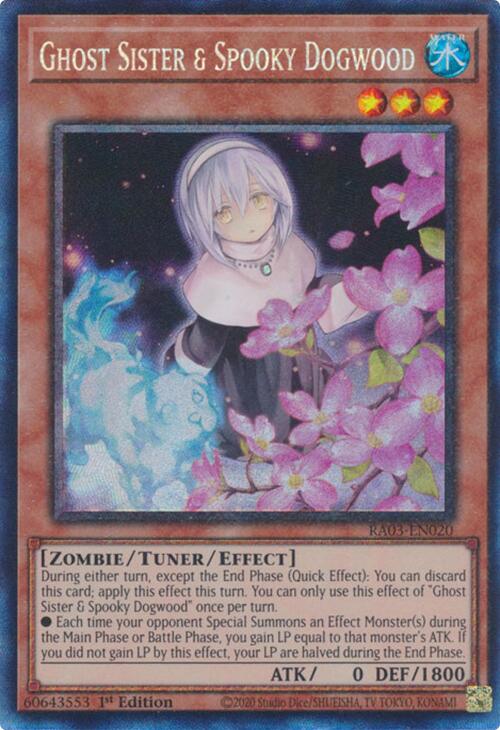 Ghost Sister & Spooky Dogwood (Alternate Art) (CR) [RA03-EN020] Prismatic Collector's Rare | The CG Realm