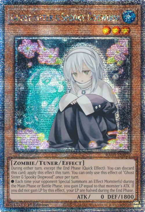 Ghost Sister & Spooky Dogwood (Quarter Century Secret Rare) [RA03-EN020] Quarter Century Secret Rare | The CG Realm