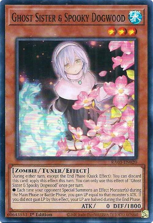 Ghost Sister & Spooky Dogwood [RA03-EN020] Super Rare | The CG Realm