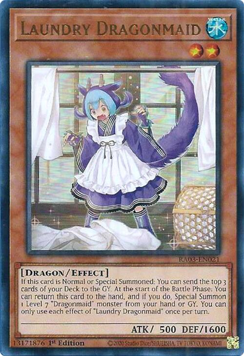 Laundry Dragonmaid (UR) [RA03-EN021] Ultra Rare | The CG Realm