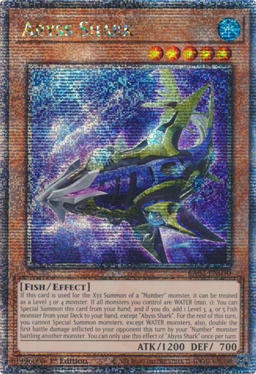 Abyss Shark (Quarter Century Secret Rare) [RA03-EN030] Quarter Century Secret Rare | The CG Realm