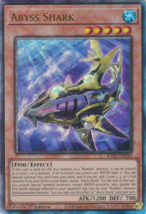 Abyss Shark (UTR) [RA03-EN030] Prismatic Ultimate Rare | The CG Realm