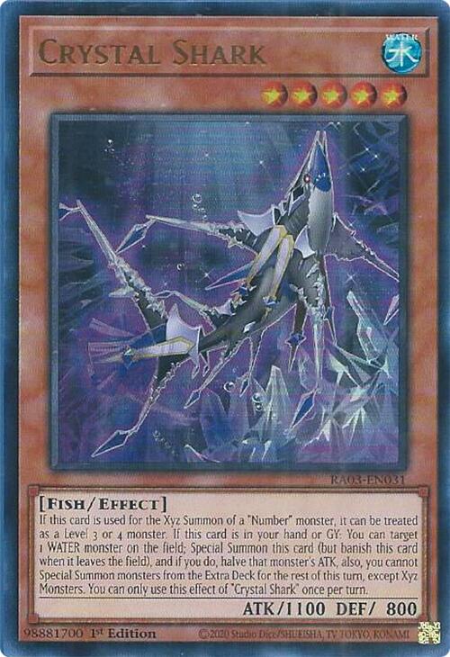 Crystal Shark (UR) [RA03-EN031] Ultra Rare | The CG Realm