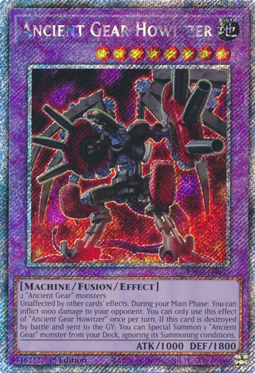 Ancient Gear Howitzer (Platinum Secret Rare) [RA03-EN035] Platinum Secret Rare | The CG Realm