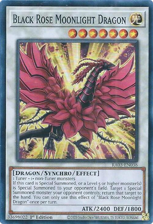 Black Rose Moonlight Dragon [RA03-EN038] Super Rare | The CG Realm