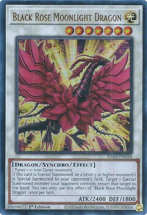 Black Rose Moonlight Dragon (UR) [RA03-EN038] Ultra Rare | The CG Realm