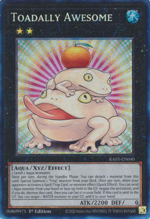 Toadally Awesome (CR) [RA03-EN040] Prismatic Collector's Rare | The CG Realm