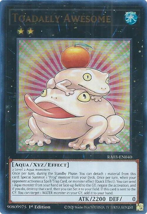 Toadally Awesome (UR) [RA03-EN040] Ultra Rare | The CG Realm