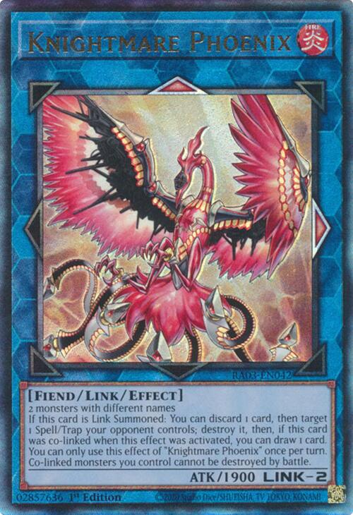 Knightmare Phoenix (UTR) [RA03-EN042] Prismatic Ultimate Rare | The CG Realm