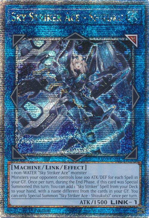 Sky Striker Ace - Shizuku (Quarter Century Secret Rare) [RA03-EN043] Quarter Century Secret Rare | The CG Realm