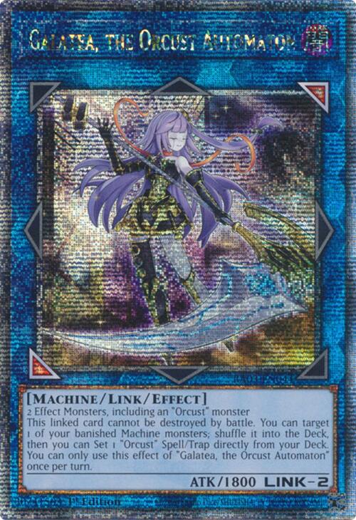 Galatea, the Orcust Automaton (Quarter Century Secret Rare) [RA03-EN044] Quarter Century Secret Rare | The CG Realm