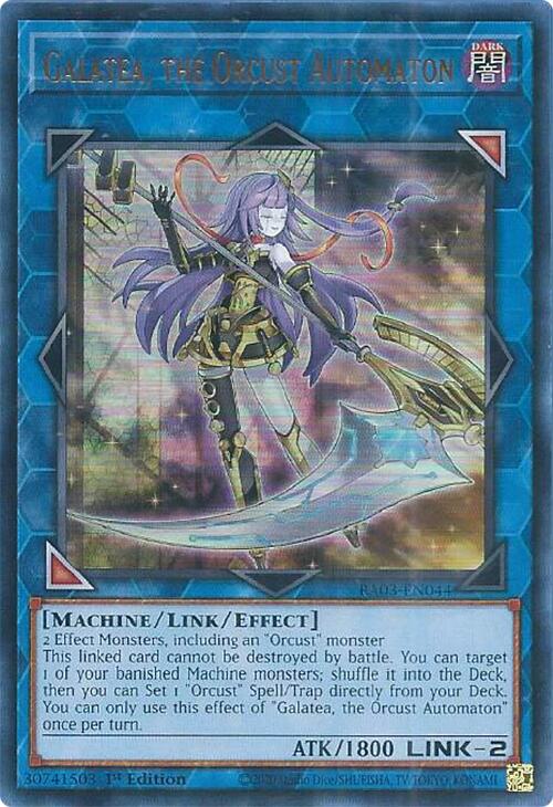 Galatea, the Orcust Automaton (UR) [RA03-EN044] Ultra Rare | The CG Realm