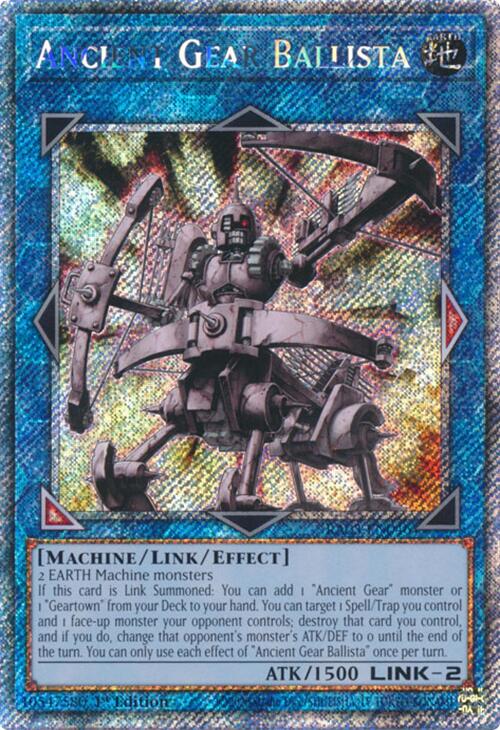 Ancient Gear Ballista (Platinum Secret Rare) [RA03-EN046] Platinum Secret Rare | The CG Realm