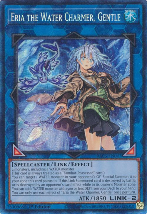 Eria the Water Charmer, Gentle (CR) [RA03-EN047] Prismatic Collector's Rare | The CG Realm