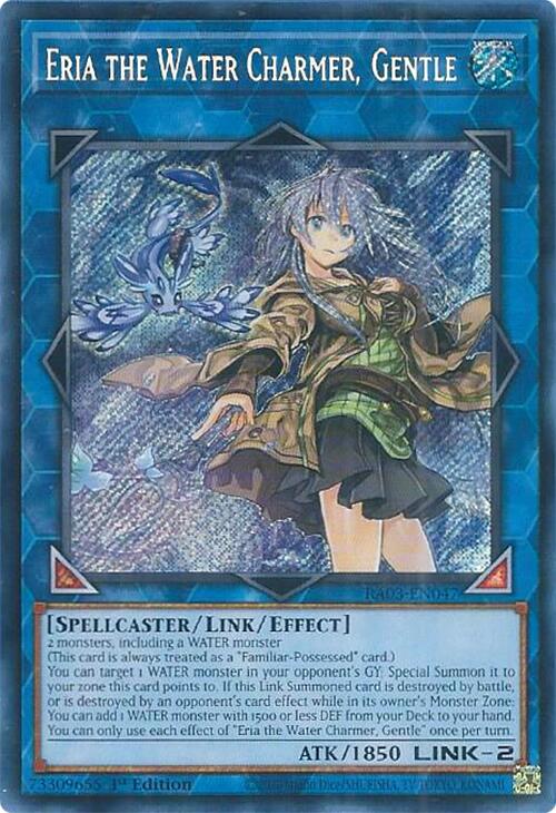 Eria the Water Charmer, Gentle (Secret Rare) [RA03-EN047] Secret Rare | The CG Realm