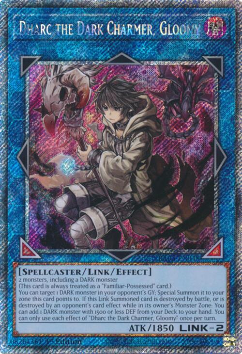 Dharc the Dark Charmer, Gloomy (Platinum Secret Rare) [RA03-EN048] Platinum Secret Rare | The CG Realm