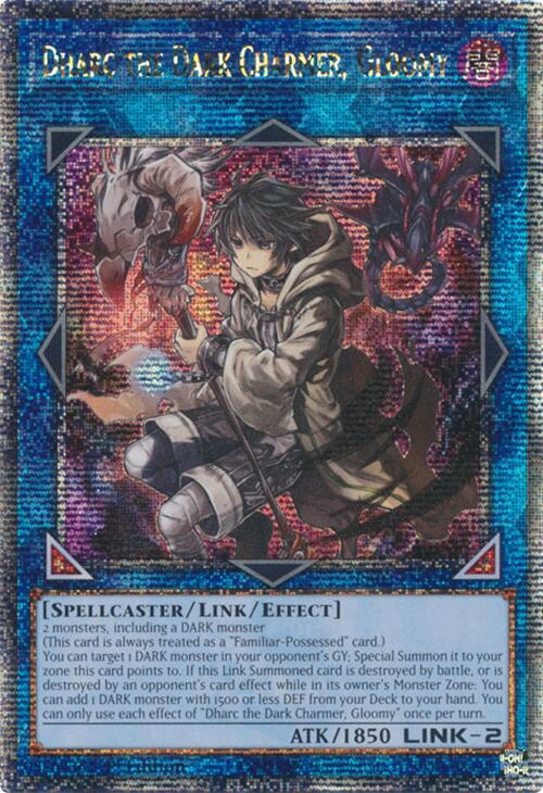 Dharc the Dark Charmer, Gloomy (Quarter Century Secret Rare) [RA03-EN048] Quarter Century Secret Rare | The CG Realm