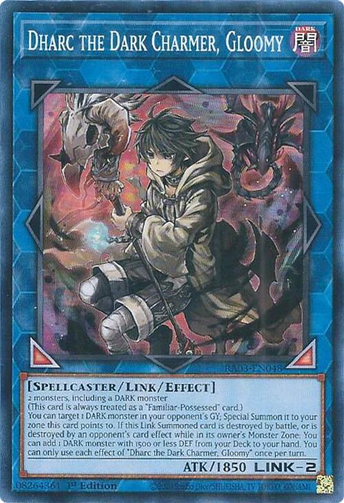 Dharc the Dark Charmer, Gloomy [RA03-EN048] Super Rare | The CG Realm