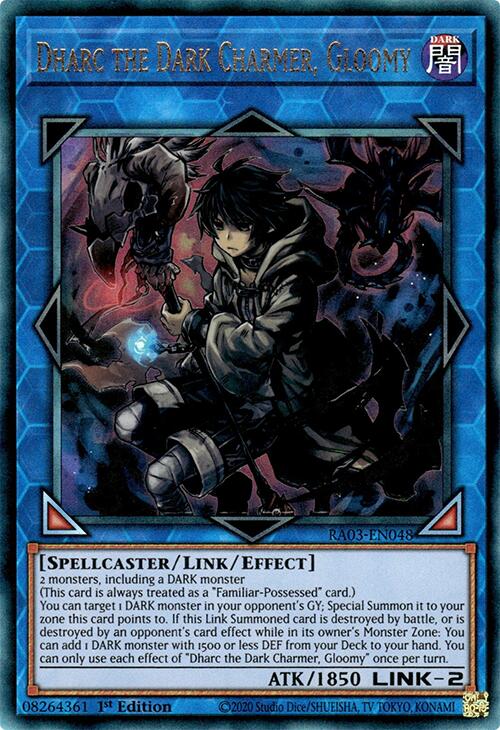 Dharc the Dark Charmer, Gloomy (UTR) [RA03-EN048] Prismatic Ultimate Rare | The CG Realm