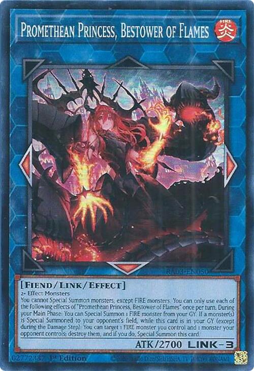 Promethean Princess, Bestower of Flames [RA03-EN050] Super Rare | The CG Realm