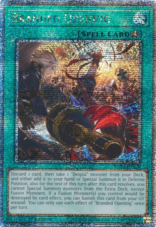 Branded Opening (Quarter Century Secret Rare) [RA03-EN070] Quarter Century Secret Rare | The CG Realm