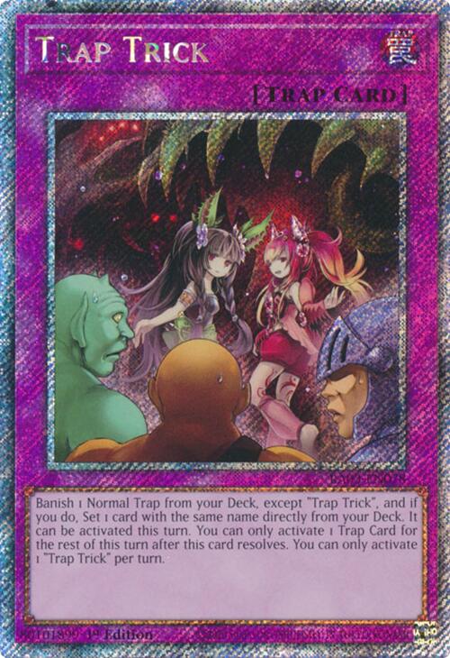 Trap Trick (Platinum Secret Rare) [RA03-EN078] Platinum Secret Rare | The CG Realm