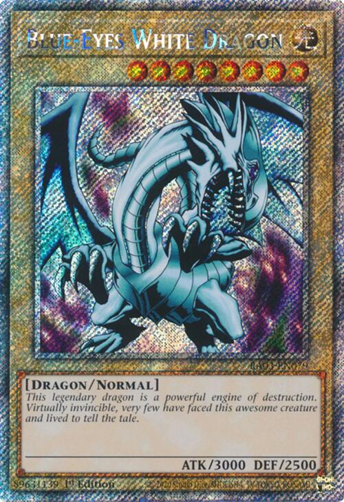 Blue-Eyes White Dragon (Platinum Secret Rare) [RA03-EN079] Platinum Secret Rare | The CG Realm