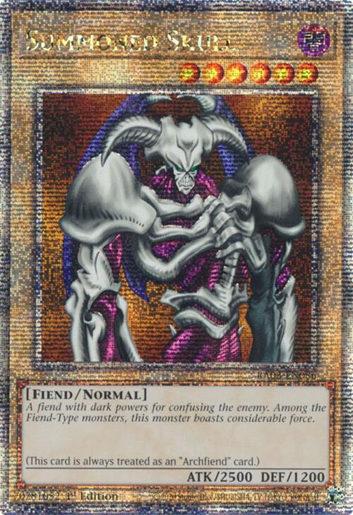 Summoned Skull (Quarter Century Secret Rare) [RA03-EN086] Quarter Century Secret Rare | The CG Realm