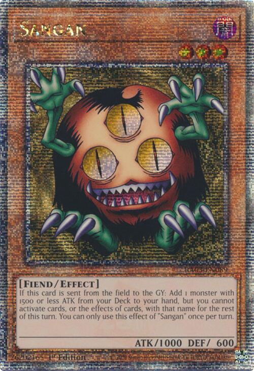 Sangan (Quarter Century Secret Rare) [RA03-EN089] Quarter Century Secret Rare | The CG Realm