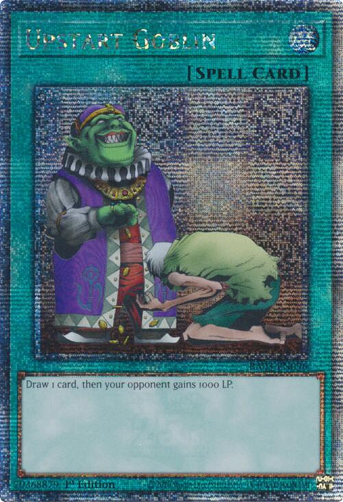 Upstart Goblin (Quarter Century Secret Rare) [RA03-EN096] Quarter Century Secret Rare | The CG Realm