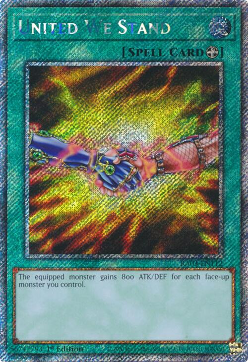 United We Stand (Platinum Secret Rare) [RA03-EN112] Platinum Secret Rare | The CG Realm